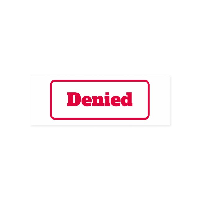 Denied Office Business Stamp Self Inking (Design)