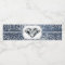 Denim and Diamond Water Bottle Labels