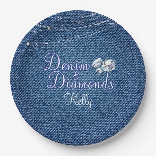 Denim and Diamonds Party Supplies and Decorations. 