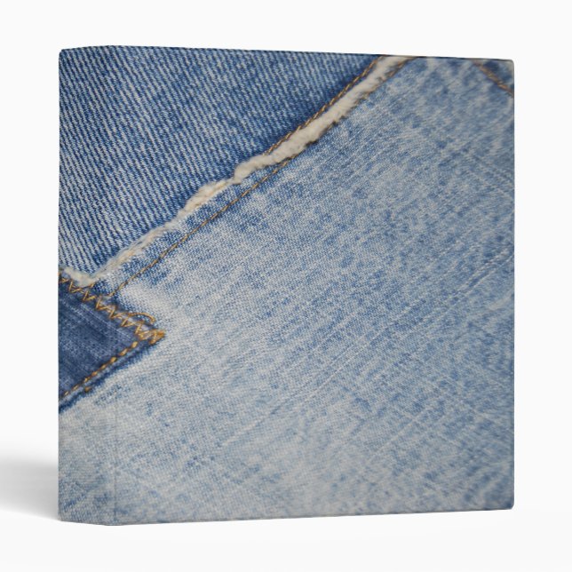 Denim Binder (Front/Spine)