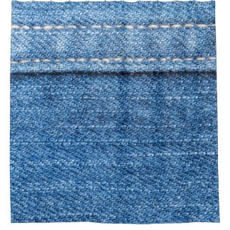 Denim Blue: Classic Jeans Texture.