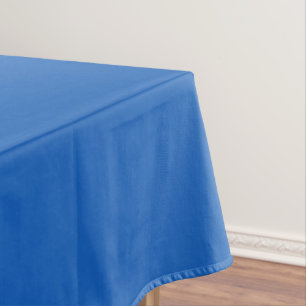 Denim Blue Solid Colour   Classic   Elegant  Tablecloth