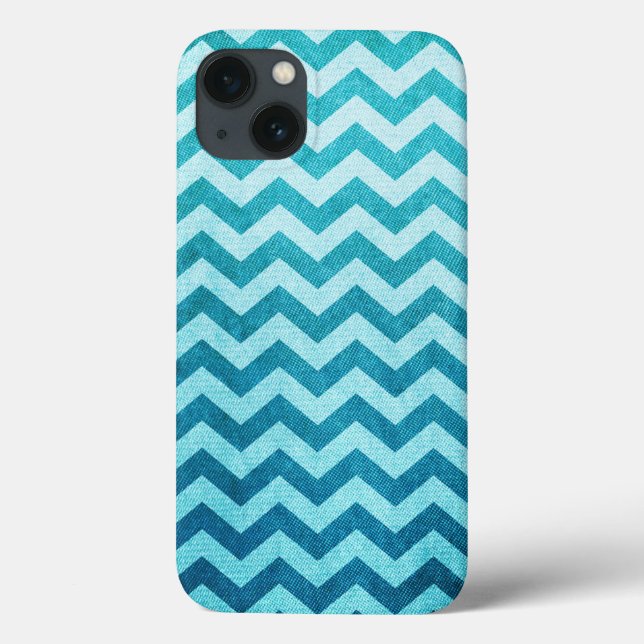 Denim Chevron by Shirley Taylor  Case-Mate iPhone Case (Back)