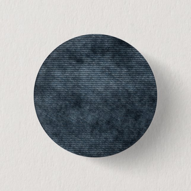 Denim Chic: Everyday Wear Blue Jeans 1 Inch Round Button (Front)