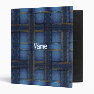 Denim Design Binder