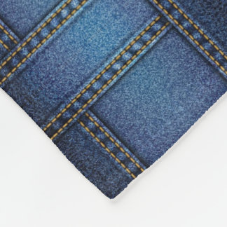 Denim Design Fleece Blanket