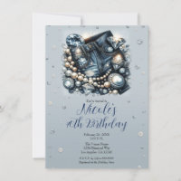 Denim Diamonds & Pearls Jeans Birthday Party
