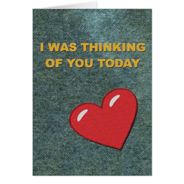 Denim et coeur (Devant)