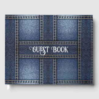 Denim Guest Book