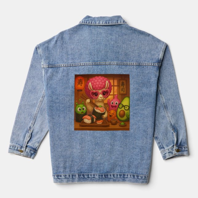 Denim Jacket Caos Pop (Back)
