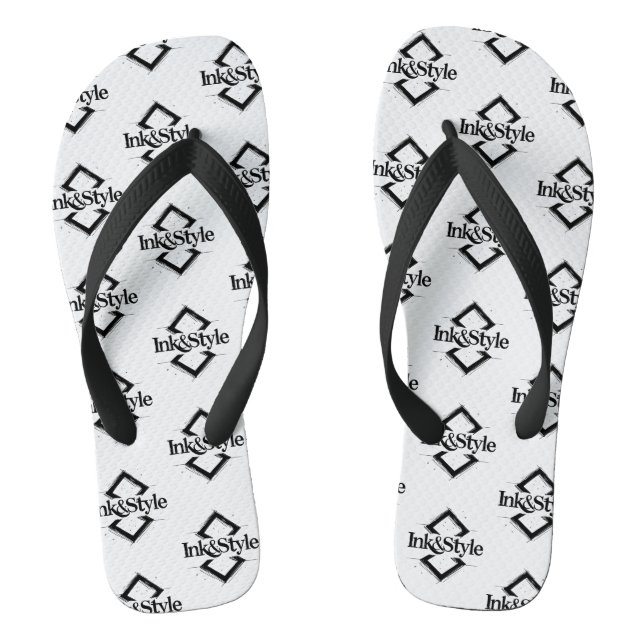 Denim Jacket Flip Flops (Footbed)