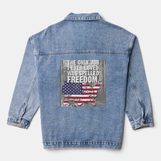 Denim Jacket – Freedom Job (Verso)