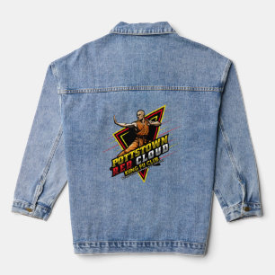 Denim Jacket Red Cloud Kung Fu Club T-Shirt