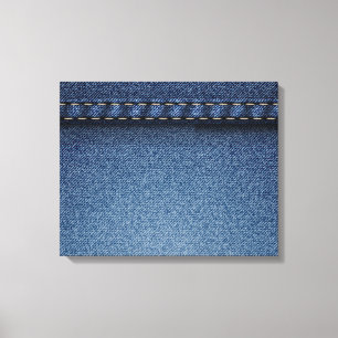 Denim Jeans Canvas Print