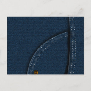Denim Jeans Postcard