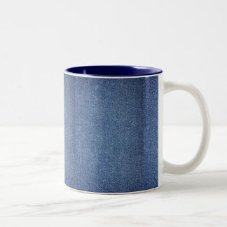 Denim-look Two-Tone Mug