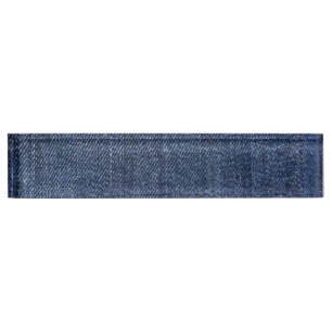 Denim Nameplate