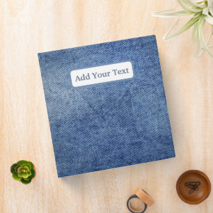Denim Pattern Binder