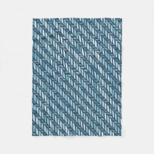 Denim Pattern Fleece Blanket