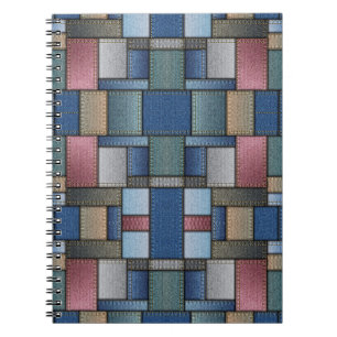 Denim Pattern Notebook