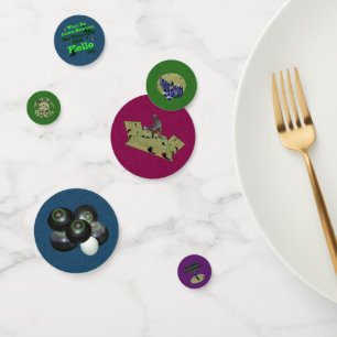 Denim Pelouse Bowles, Anniversaire Table Confetti