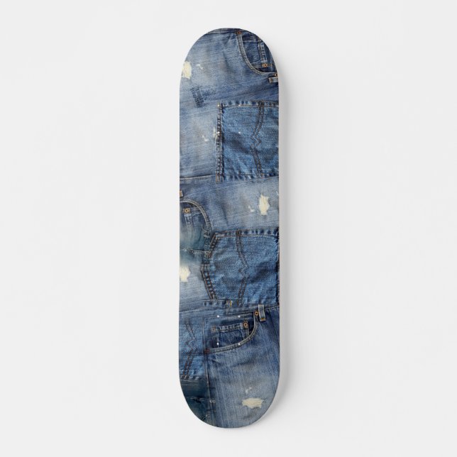 Denim Skateboard (Front)