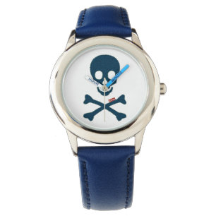 Denim Skull Watch