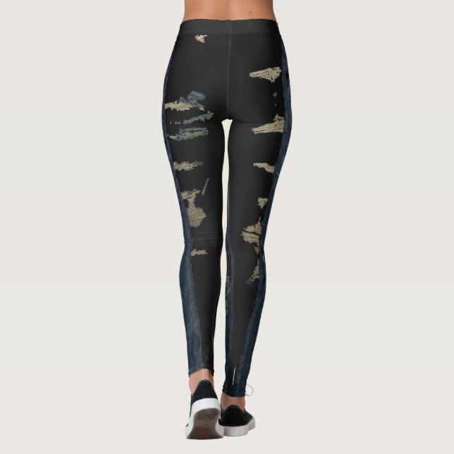 Denims leggings print (Back)