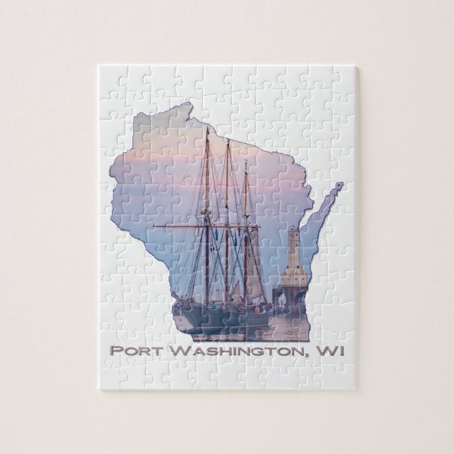 Denis Sullivan Fog Sail Jigsaw Puzzle (Vertical)