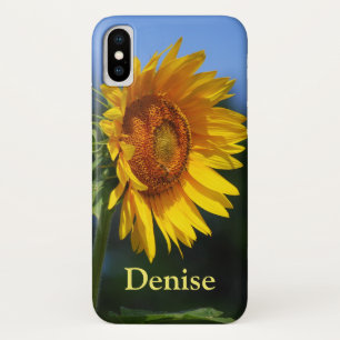 Denise, Big Sunflower (Personalize to any name) Case-Mate iPhone Case