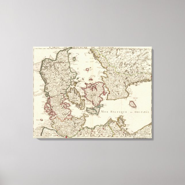 Denmark 11 canvas print (Front)