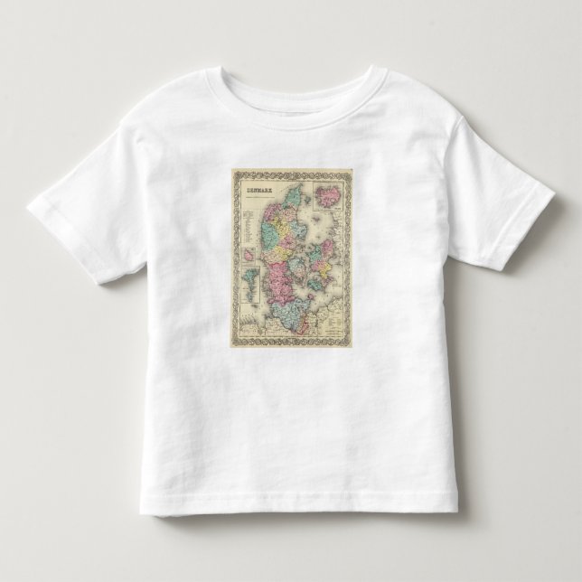 Denmark 11 toddler t-shirt (Front)