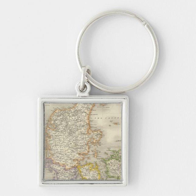 Denmark 12 keychain (Front)