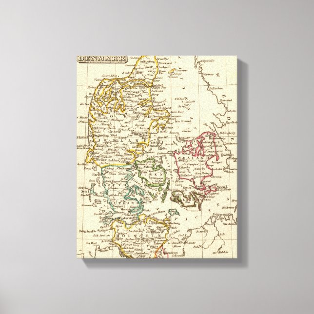 Denmark 13 canvas print (Front)