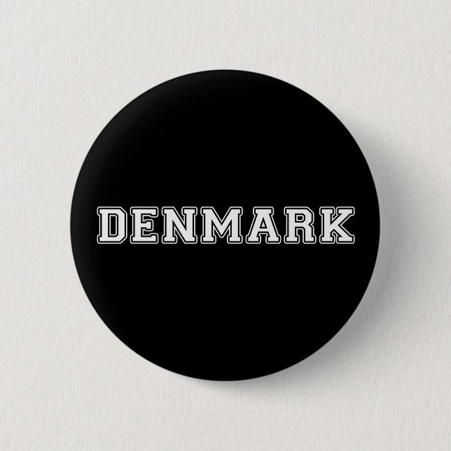 Denmark 2 Inch Round Button (Front)