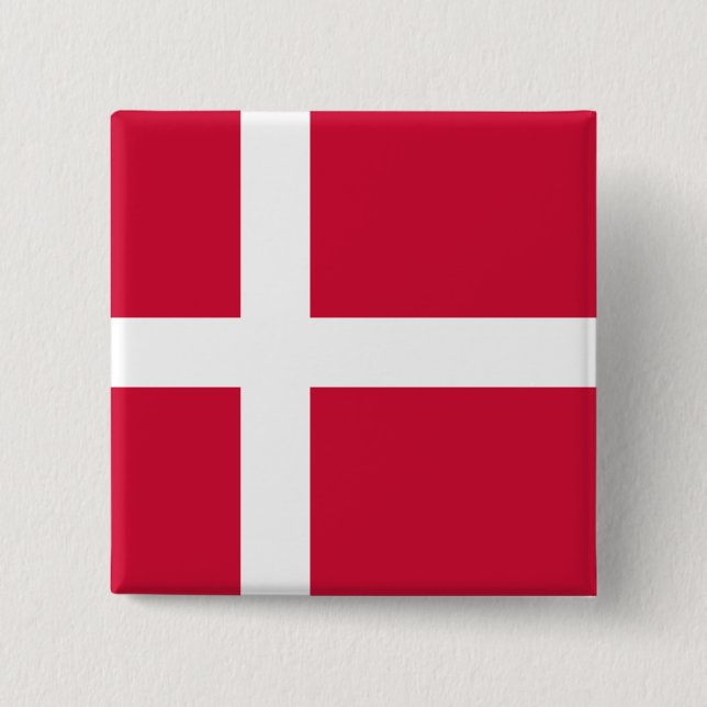 denmark 2 inch square button (Front)