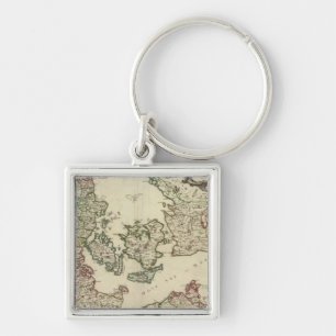 Denmark 3 keychain