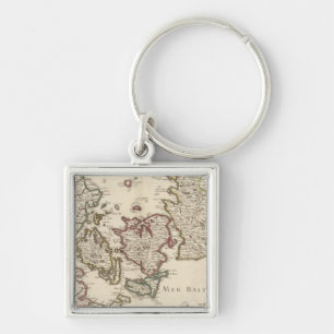 Denmark 7 keychain