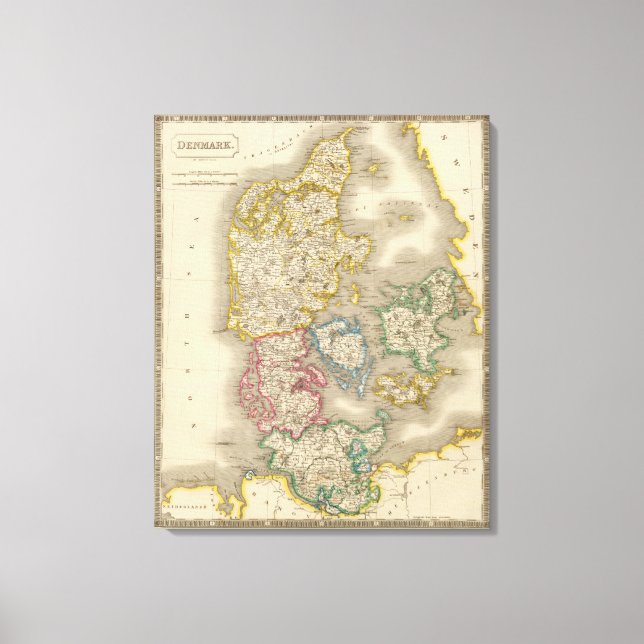 Denmark 8 canvas print (Front)