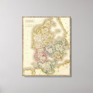 Denmark 8 canvas print