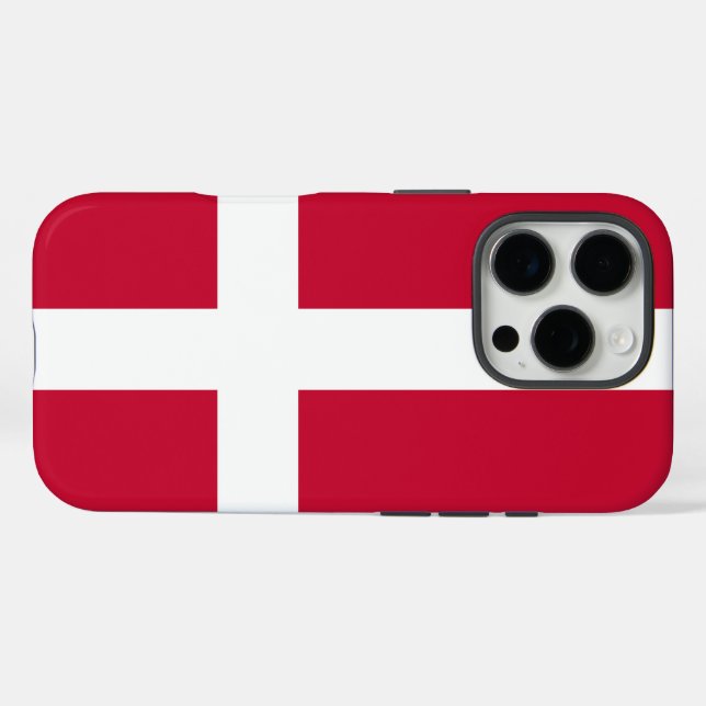 Denmark Case-Mate iPhone Case (Back (Horizontal))
