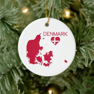 Denmark Ceramic Ornament