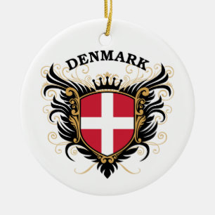 Denmark Ceramic Ornament