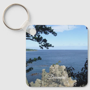 Denmark: Coast of Denmark Keychain