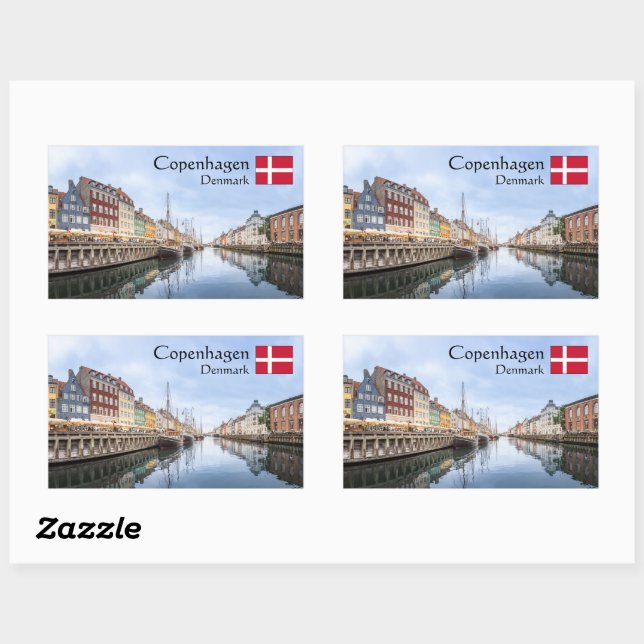 Denmark Copenhagen Sticker (Sheet)