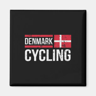 Denmark Cycling Cyclist Bike Riding Racing Danish Magnet