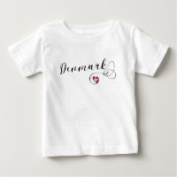 Denmark, Danish Flag in Heart