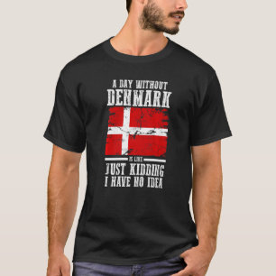 Denmark Danish Flag T-Shirt