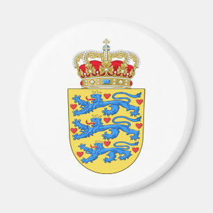 denmark emblem magnet