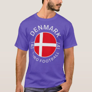 Denmark Euro 2024 Design T-Shirt